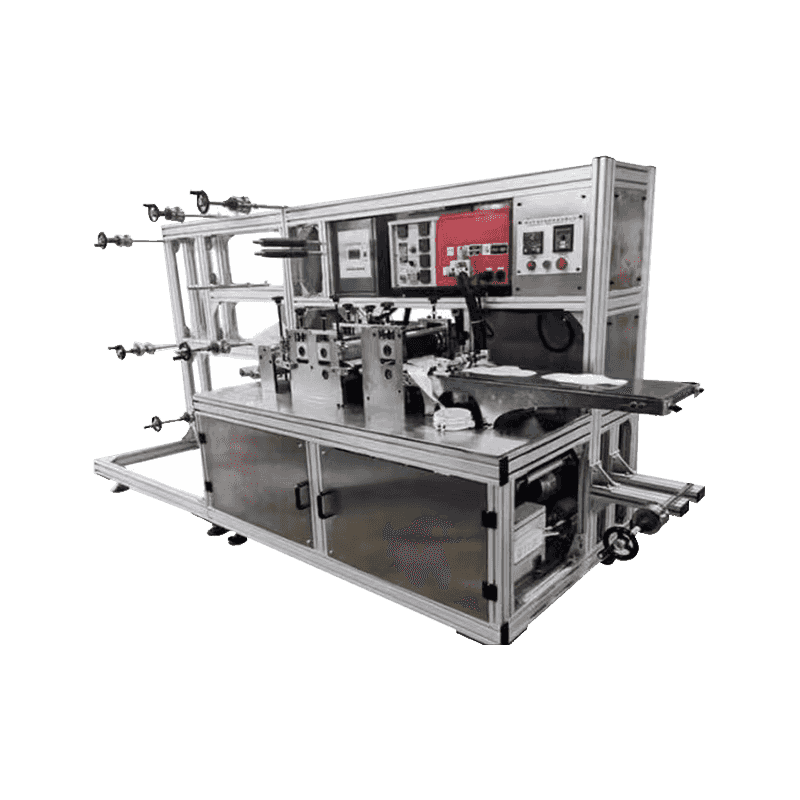 Sudarium sanitarium machina cum glutino functionis efficiens